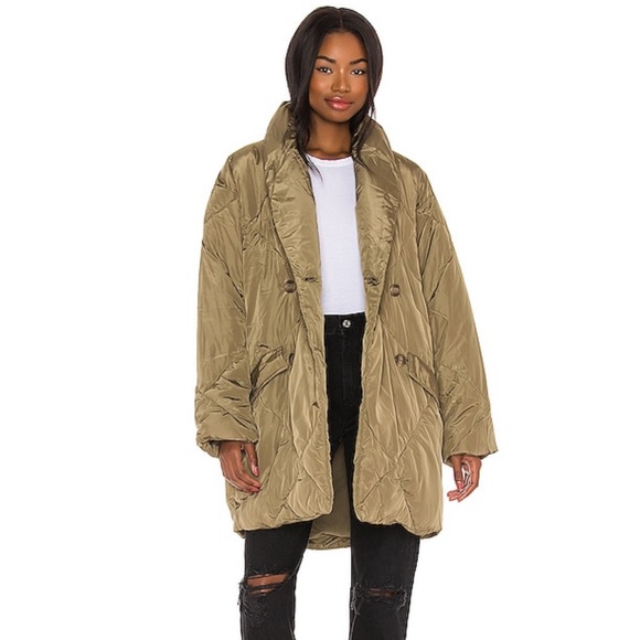 Nwt Free People Ella Puffer Coat In 